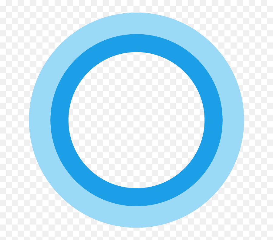 Alexa And Cortana Are Working Together - Cortana Logo Svg Emoji,Microsoft Lync Bigfoot Emoticon
