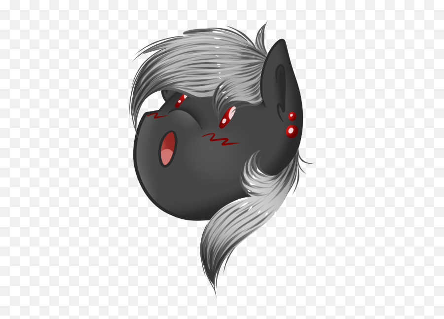 2037619 - Artistluriel Maelstrom Blushing Detailed Hair Fictional Character Emoji,Blushing Emoji Code