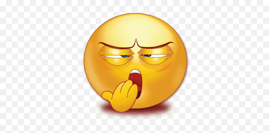 Sleepy Emoji Png Pic - Yawning And Bored Emoji,Sleep Gpa Emoticons Png