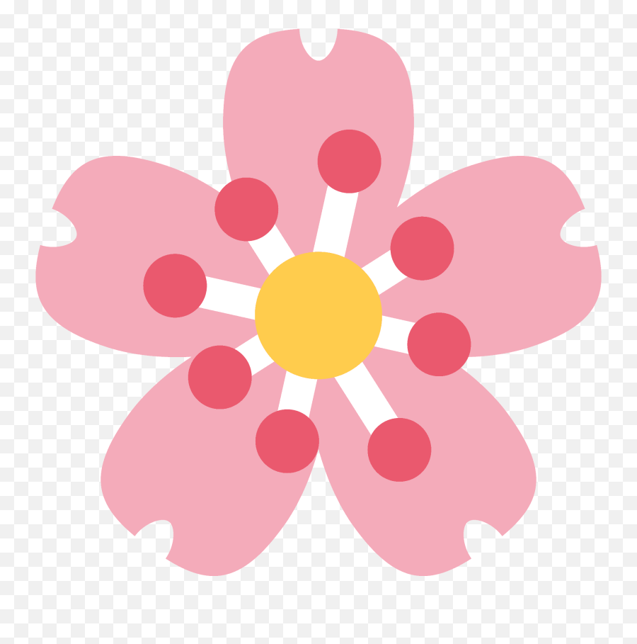 Flower Twitter Emoji Edit Free Sticker - Sakura Emoji Twitter,Twitter Emoji