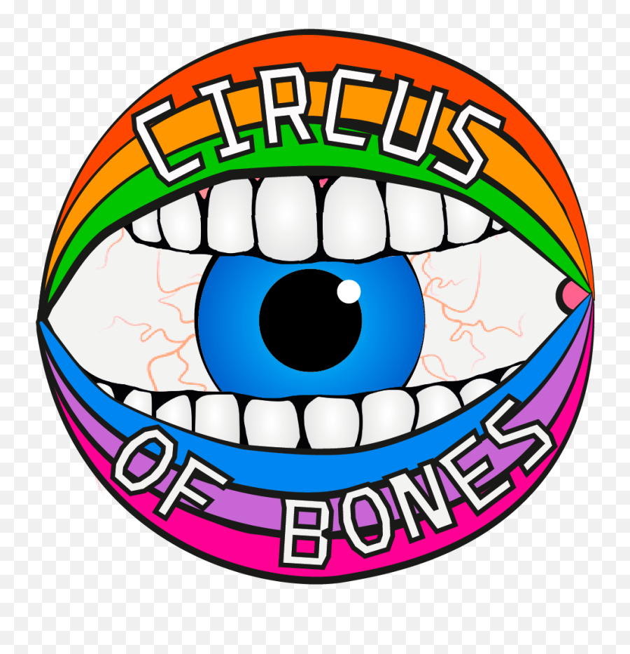 Home Circus Of Bones - Wide Grin Emoji,Emoticon With Teeth And Eyebrows