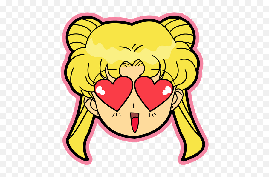 Large Stickers Mystery Pack Usa Anime - Sailor Moon Stickers Emoji,Sailor Moon Time Doesnt Matter For Emotions