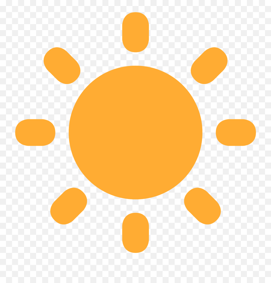 Sun Emoji Clipart Free Download Transparent Png Creazilla - Sun Emoji Meaning,Twitter Fire Emoji