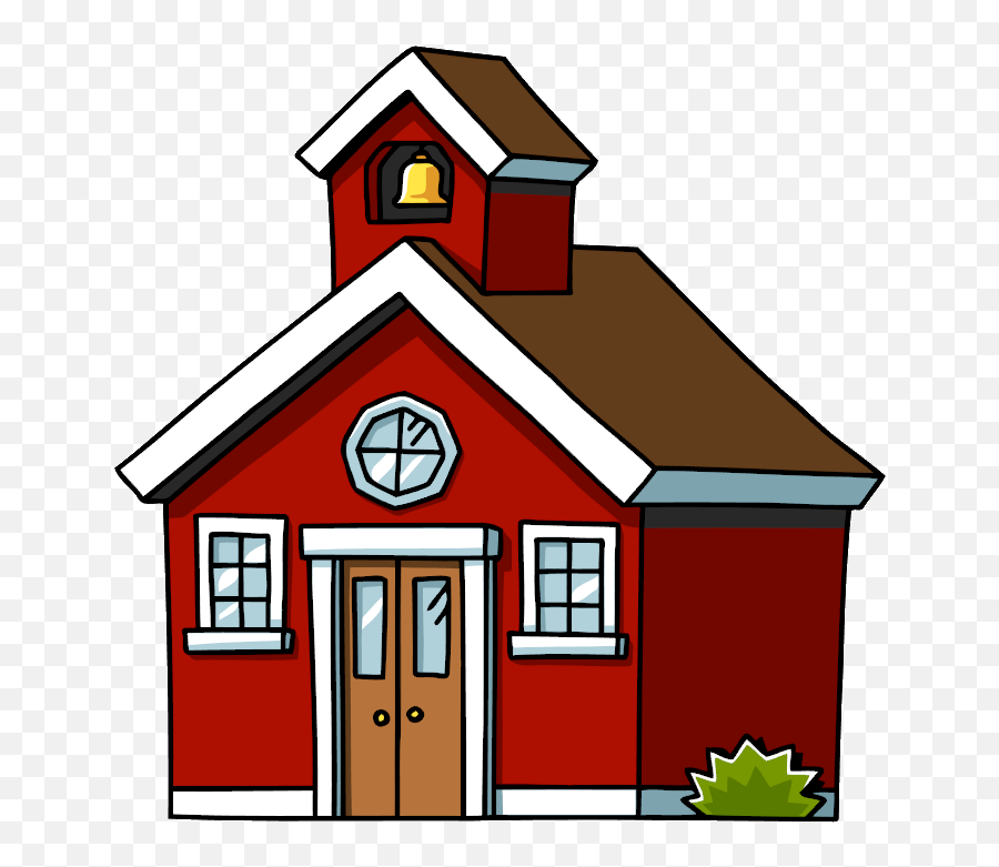 Little Schoolhouse Cliparts Png Images - School House Clip Art Emoji,Aops School House Emojis