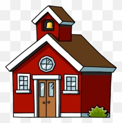 Little Schoolhouse Cliparts Png Images - School House Clip Art Emoji,Aops School House Emojis