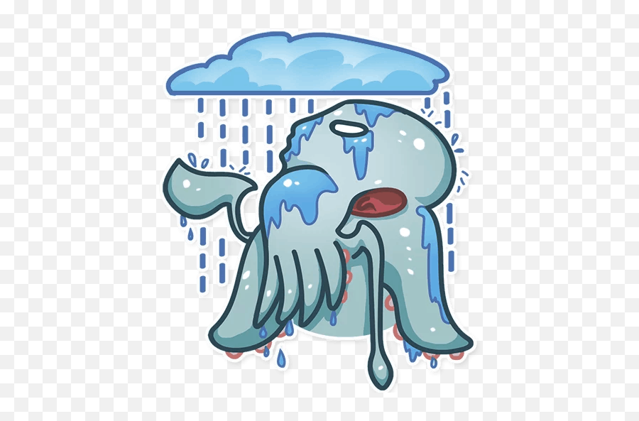 Cthulhu Telegram Stickers - Sketch Emoji,Cthulu Emojis