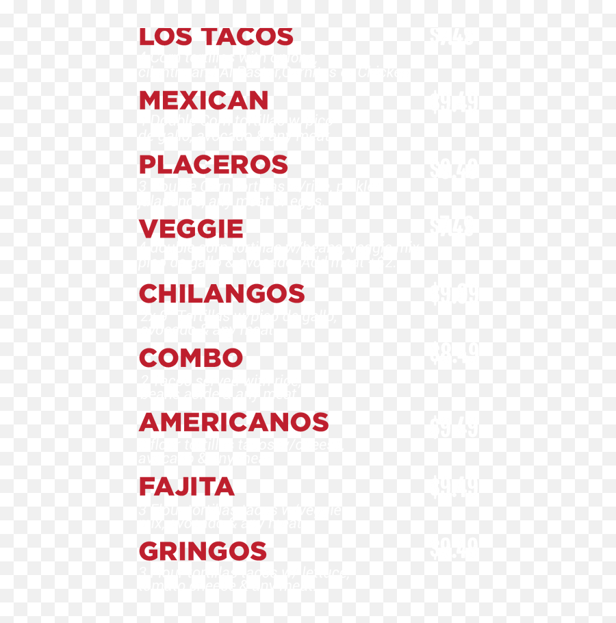 Menu Taqueria - Language Emoji,Iphone Emojis Nachos