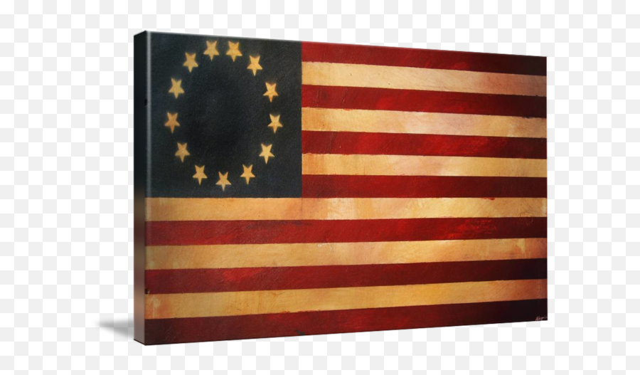 Betsy Ross Vintage Flag - American Emoji,Betsy Ross Emoticon