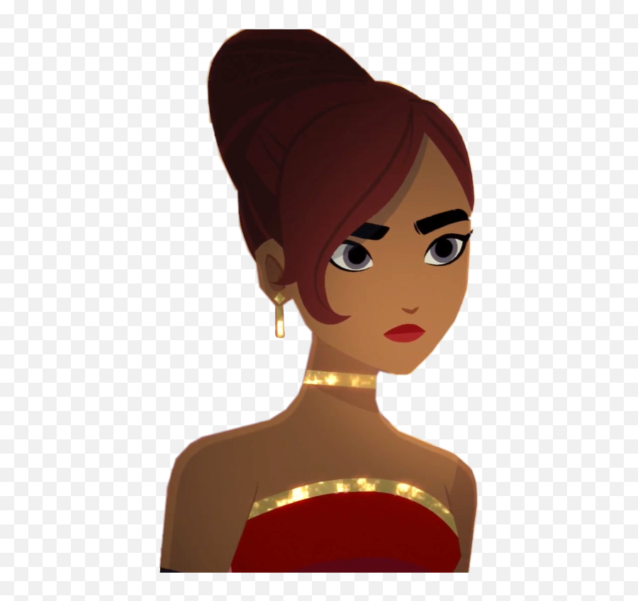 Carmensandiego Formaldress Sticker - Bun Emoji,Carmen Sandiego Emojis