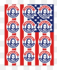 Gay Jesus Sticker And Decal Sheets Lookhuman - Dot Emoji,Pansexual Flag Emoticon