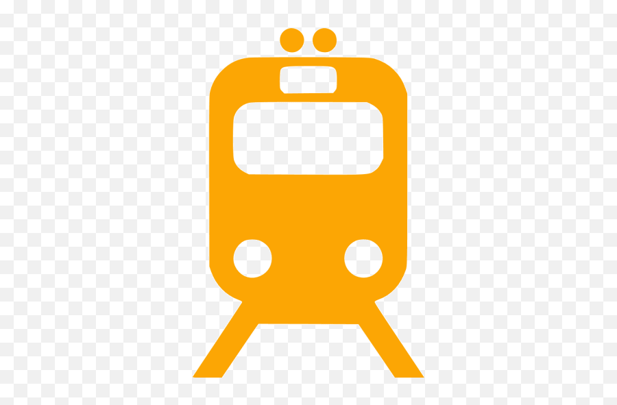 Orange Train Icon Emoji,Emoticon Box Trains