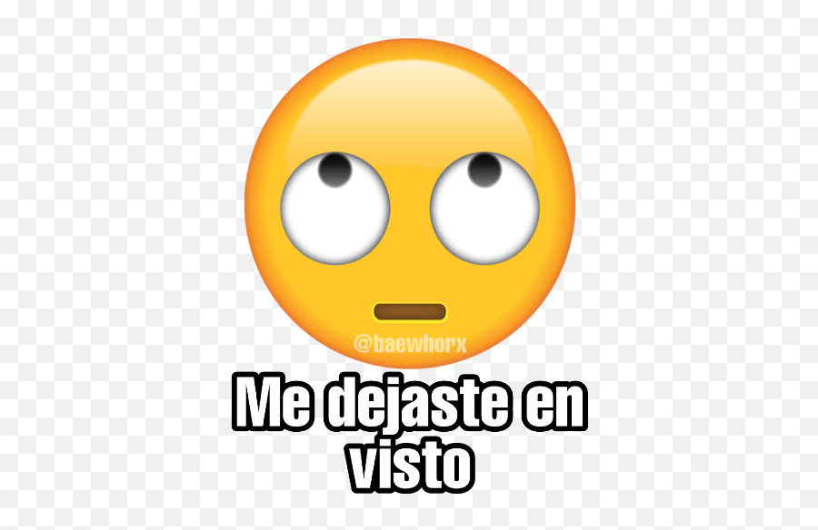 Tóxicos - Stickers De Me Dejaste En Visto Emoji,Visto Emoticon