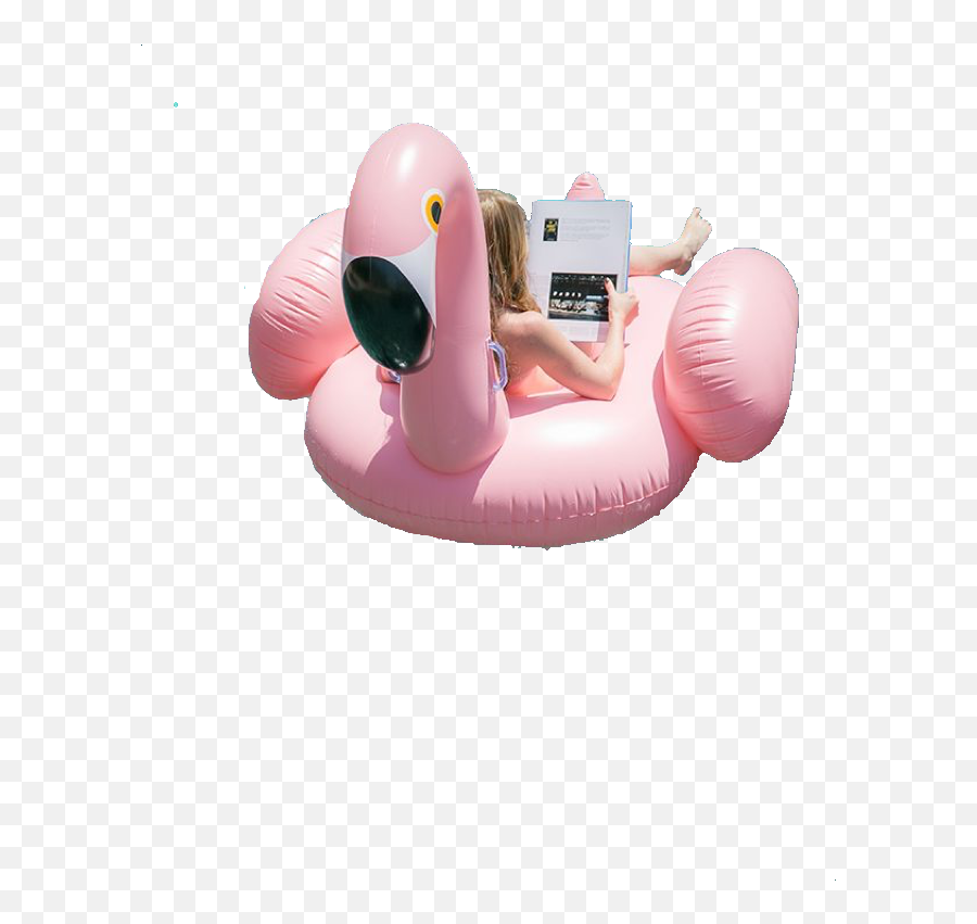 Pool Floating Float Pink Sticker By Testarossa0731 - Inflatable Emoji,Emoji Float