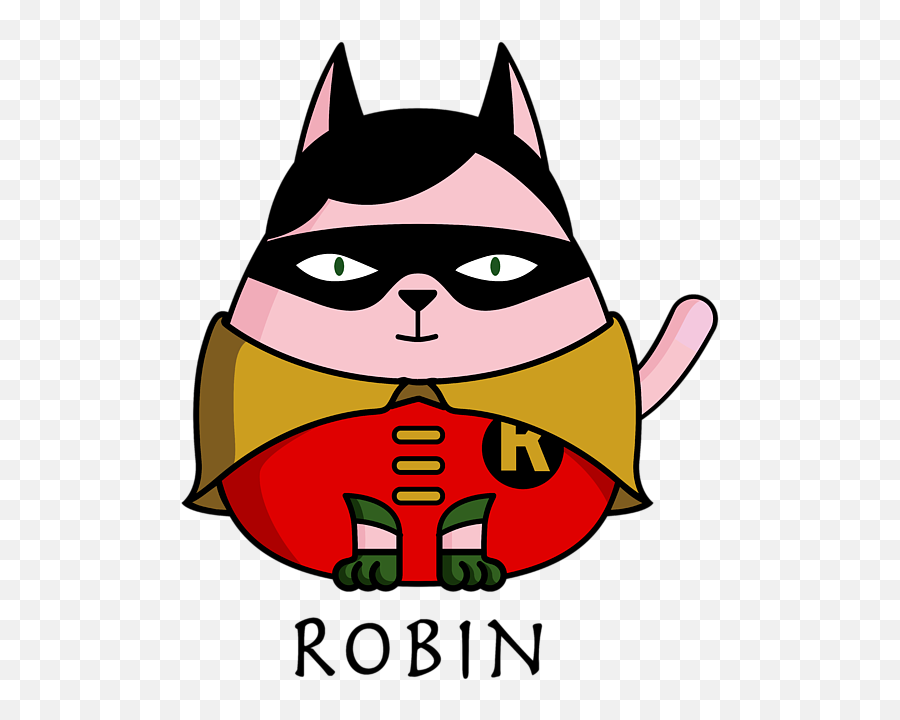 Robin The Cat Duvet Cover For Sale By Giordano Aita - Cat Robin Emoji,Giordano Emoticon Shirts