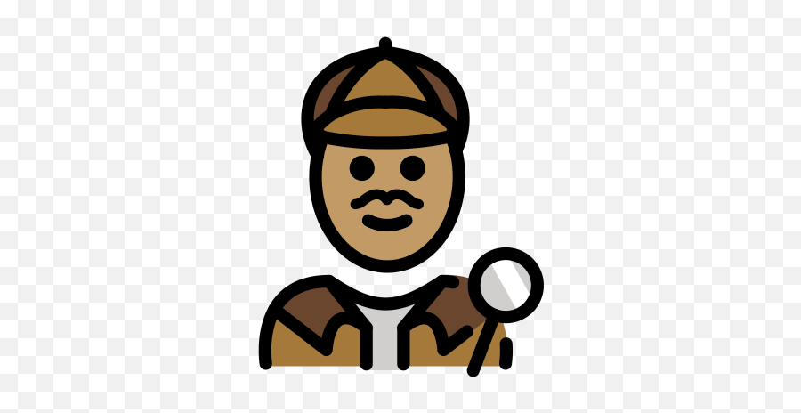 U200d Male Detective With Magnifying Glass And Skin Tone - Human Skin Color Emoji,Magnifying-glass Emojis