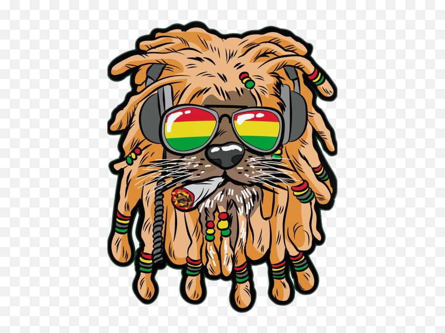 Rasta Lion Png Image Transparent - Cannabis Emoji,Lion Of Judah Emoji