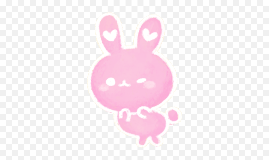 Clip Art Energizer Bunny Gif Sticker - Chibi Kawaii Pink Bunny Emoji,Anime Rabbit Emojis