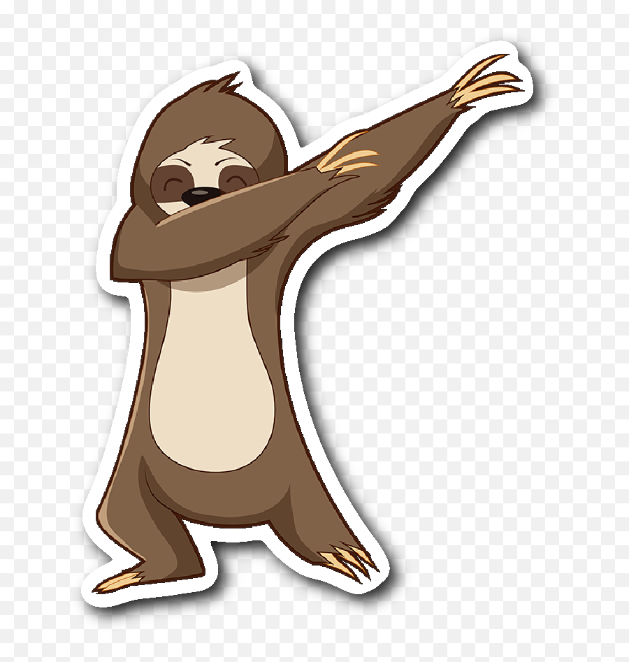 Cute Funny Dancing Sloth Car Bumper Emoji,Dancing Emojis On Snapchat