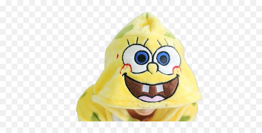 Adult Spongebob Onesies - Pajamas Emoji,Emoji Smile.with Rosie.cheeks