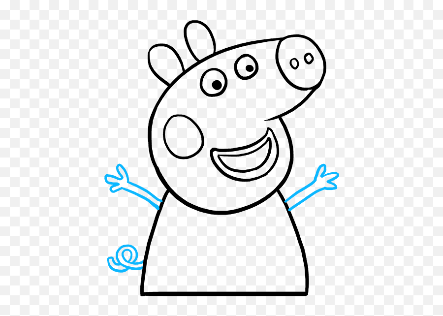 15 Best New Peppa Pig George Drawing Easy Armelle Jewellery Emoji,Overwatch Hanzo Emojis