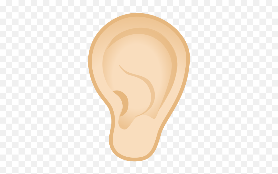 Ear Light Skin Tone Emoji,01f3fb Emoticon
