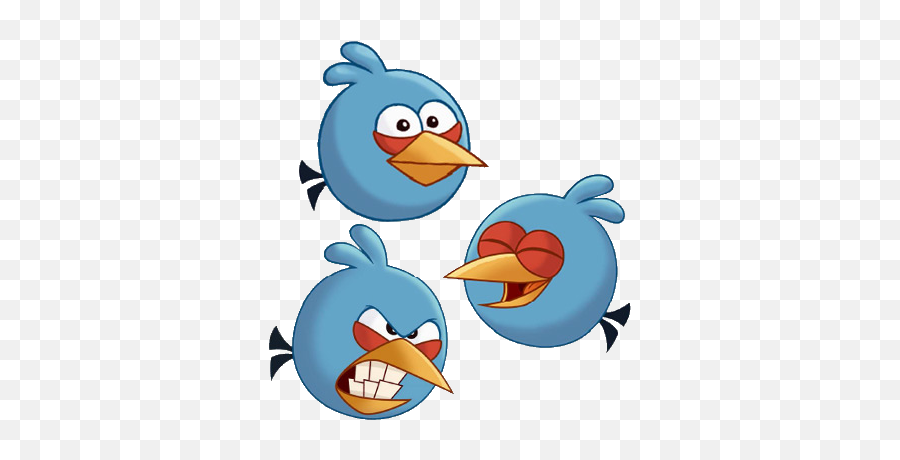 Angry Birds Toons The Blues Png Image - Blues De Angry Birds Emoji,Blue Bird Emoji