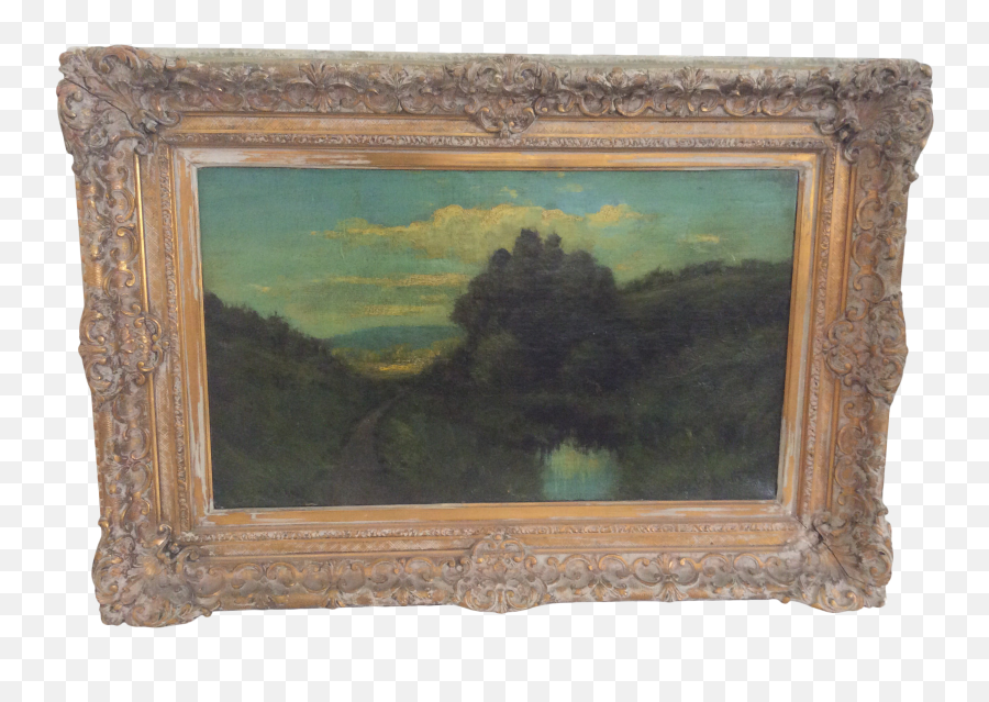 19th Century Landscape Oil Painting By William Keith Framed Emoji,Famous Paintings That Show Emotion