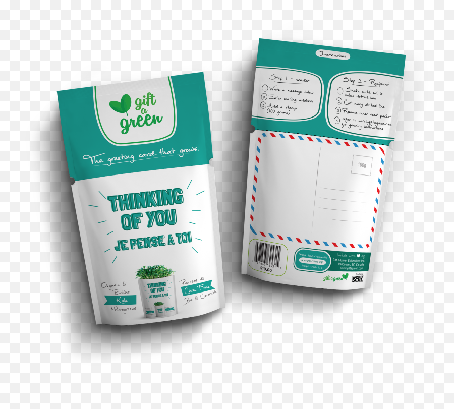 Microgreens Greeting Cards With Seeds That You Can Plant Emoji,When A Womansends You A Hug Emoji