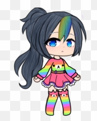 Gacha Rainbow Idk What This Sticker By Xxkc Editsxx Emoji,Cartoons Using Stars To Show Emotions