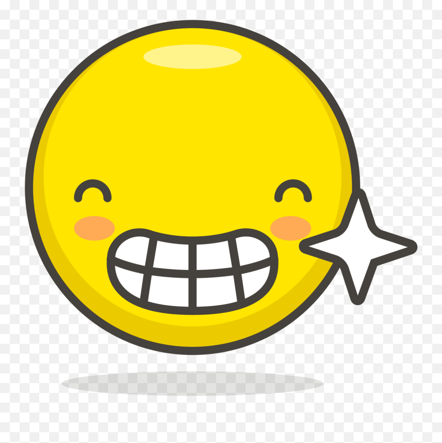 002 Beaming Face With Smiling Eyes - Gurnick Academy Of Medical Arts Emoji,Free Emoji Clipart