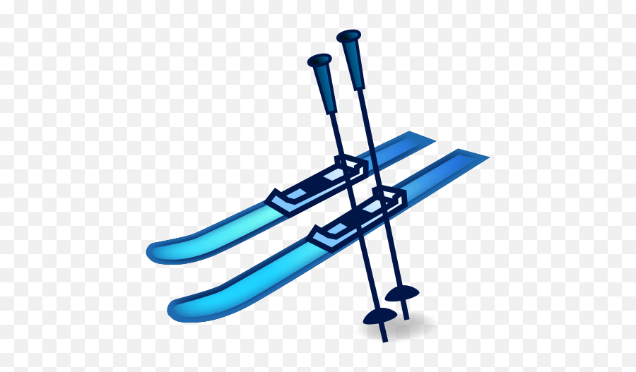 Skier Id 12621 Emojicouk - Skis Emoji,Goat Emoji