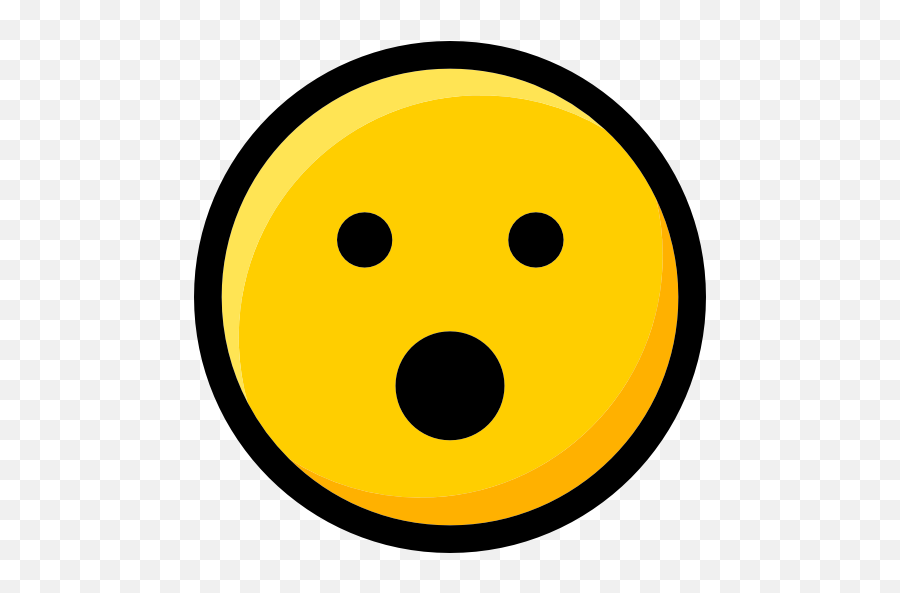 Emoticons Feelings Amazed Ideogram - Dot Emoji,Amazed Emoji