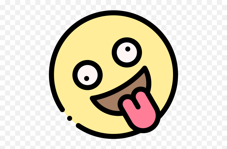 Crazy - Free Smileys Icons Crow Emoji,Crazy Tongue Out Emoji