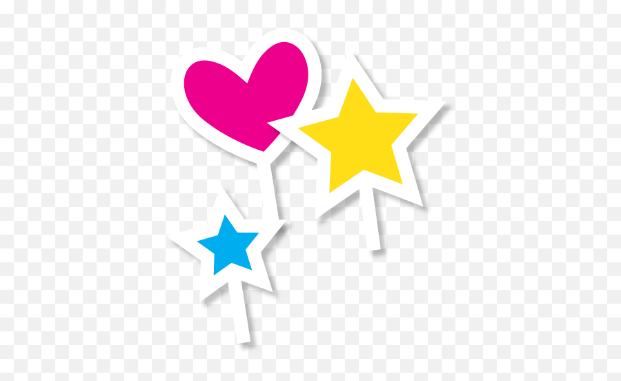 Graphics Celebration Signs Of Palatine - Girly Emoji,Heart With Stars Emoji