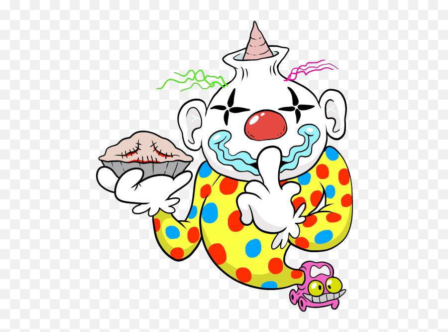 Boo Gleech Clowns - Dot Emoji,Leech Emoji