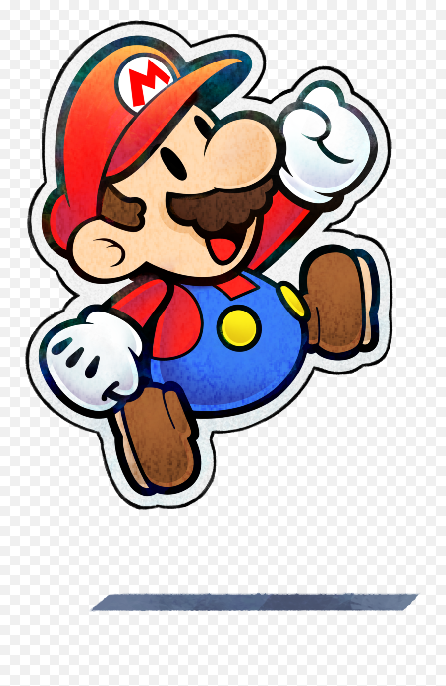 Paper Mario Png - Anime Wallpaper Hd Paper Mario And Luigi Drawing Emoji,Emoji 2 Answers Super Mario