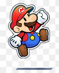 Paper Mario Png - Anime Wallpaper Hd Paper Mario And Luigi Drawing Emoji,Emoji 2 Answers Super Mario