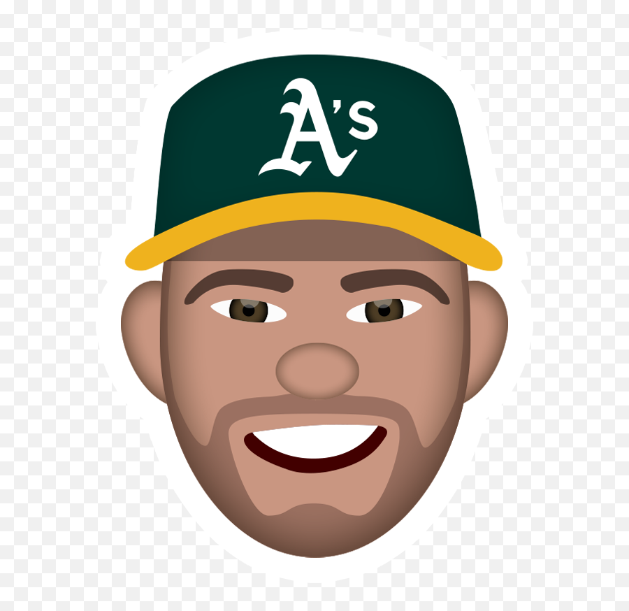 Bats - Oakland Athletics Hat Vector Emoji,Pitcher Emoji