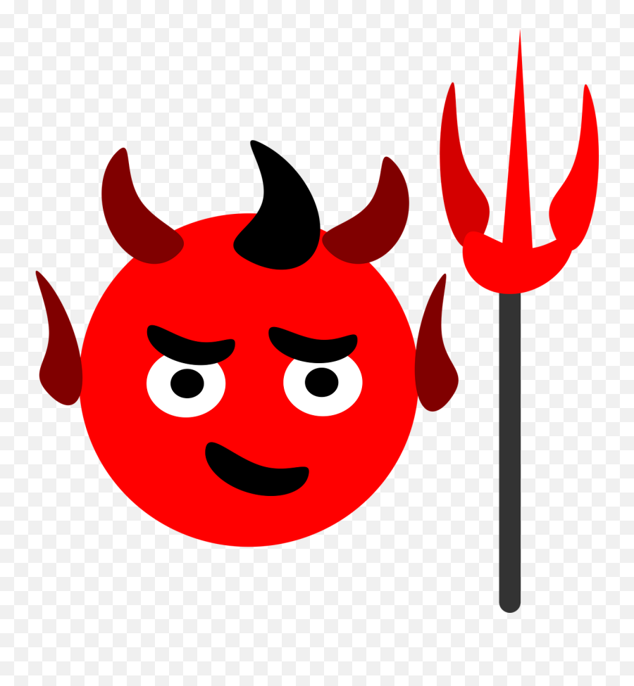Satan Devil Symbol - Free Image On Pixabay Satan Clipart Emoji,Negative Emotions--devil
