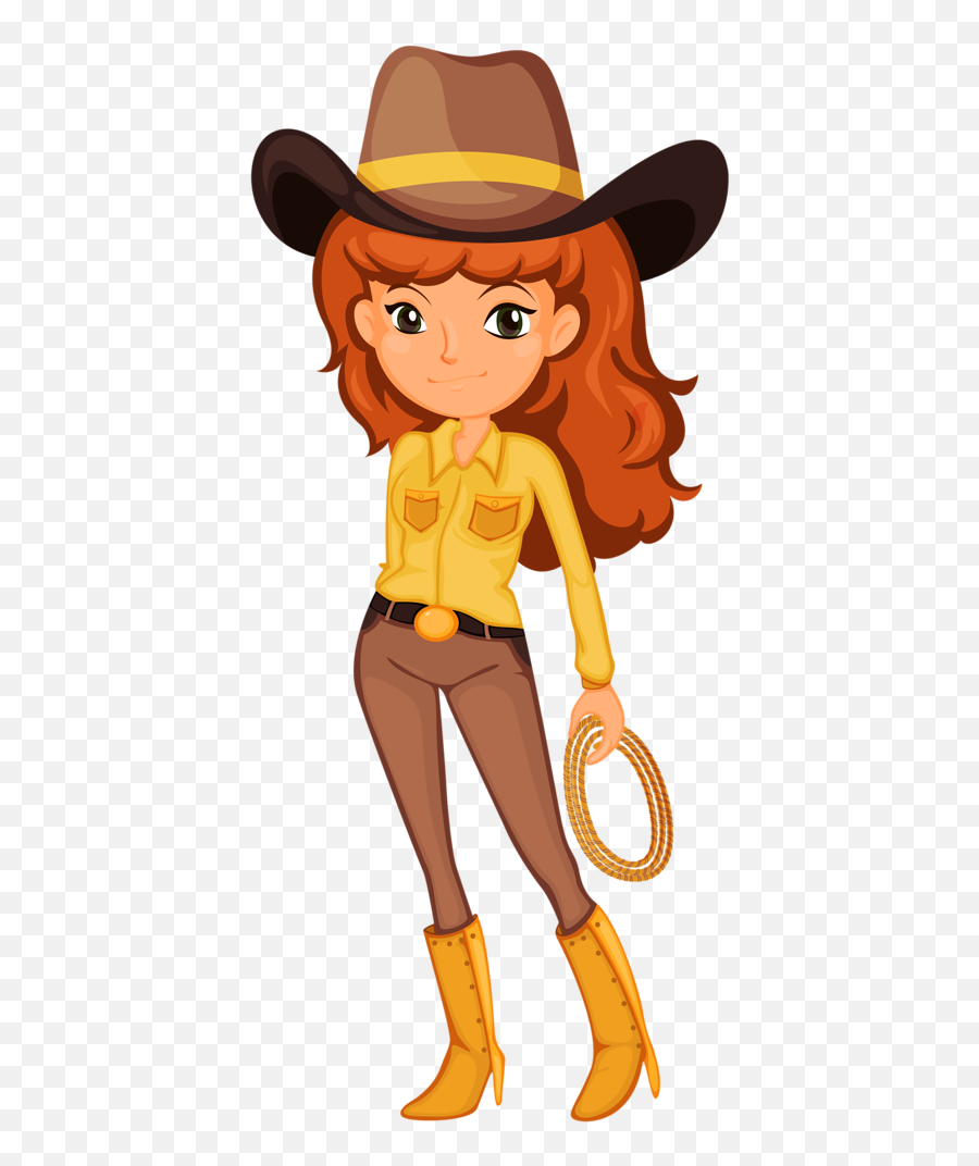 Cowgirl Clipart Emoji Cowgirl Emoji - Cartoon Cowgirl,Cowboy Emoji