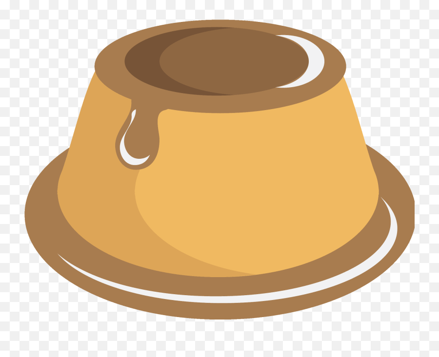 Custard Emoji Clipart - Dibujos Animados De Flanes,Flan Emoji