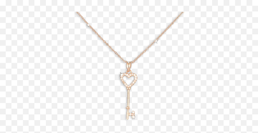 14k Gold Iced Key Heart Necklace - Solid Emoji,All The Emojis Key And Chain