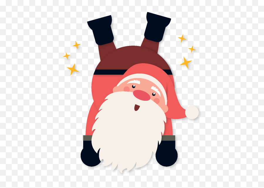 Christmas Emoji Plus By Ishtiaque Ahmed - Santa Claus,Christmas Emoji Art