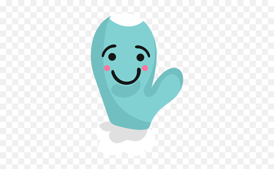 Mitten Glove Smile Flat - Happy Emoji,Emoticons For Crocheters