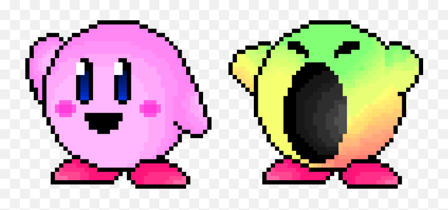 Kirby Pixel Art Maker - Zero Kirby Pixel Art Maker Emoji,Kirby Emoticon