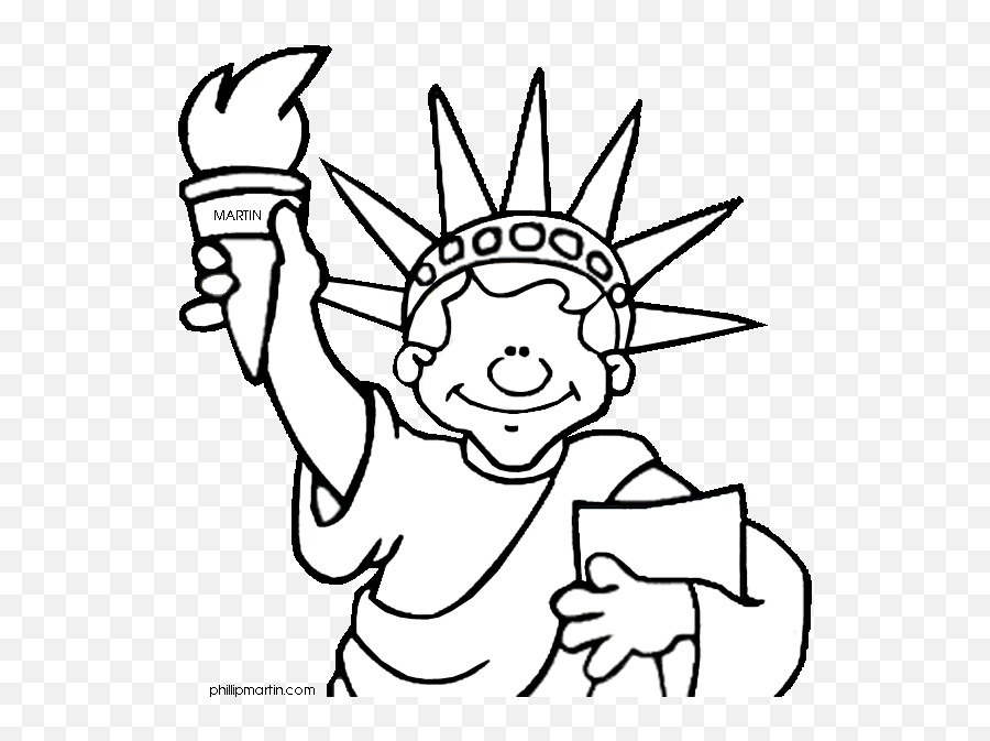 Statue Of Liberty National Monument - Clip Art Library Fictional Character Emoji,Statue Of Liberty Emotions Of Surprised