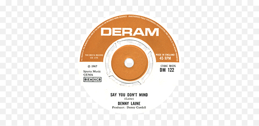 Denny Laine - Deram Records Emoji,Bee Gees Too Much Emotion