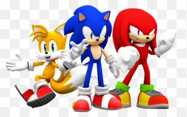Who Would Win In A Fight Sonic Tails And Knuckles Or - Sonic Sonic Team Emoji,Sanic Emoji
