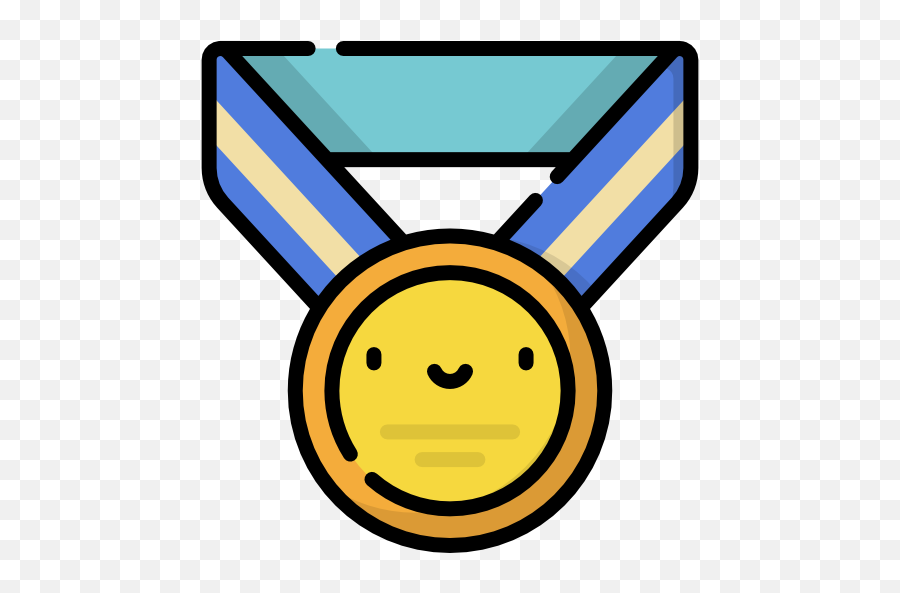 Medal - Free Sports And Competition Icons Happy Emoji,Emoticon Medal