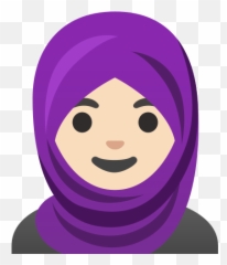 Woman With Hijab With Light Skin Tone - Girl Emoji,Android Pie Emojis Vs Ios Emojis